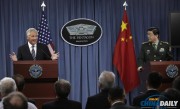 国防部：中方强烈不满坚决反对美台军事勾连
